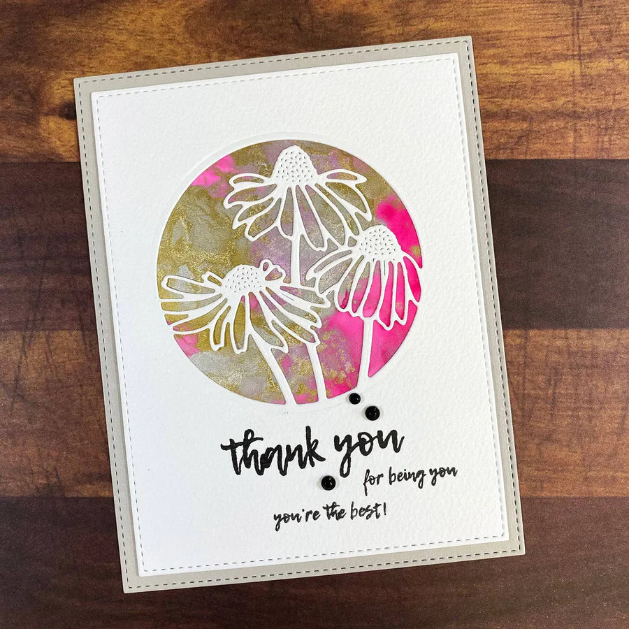 Paper Rose - Metal Die - Daisy Circle