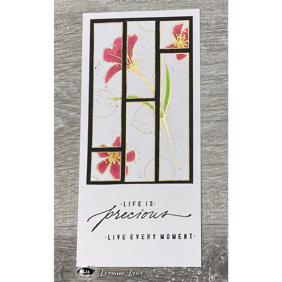 Visible Image clear stamps - Precious Life