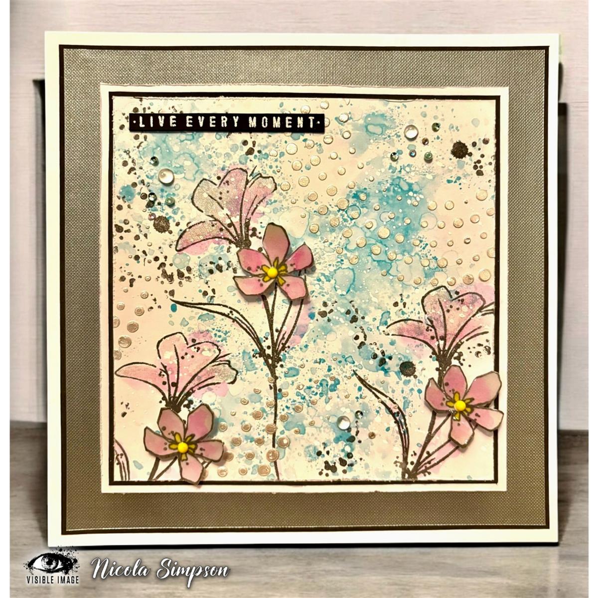 Visible Image clear stamps - Precious Life