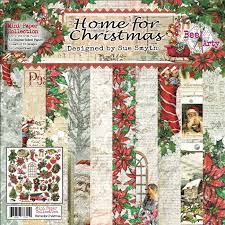 Bee Arty - Home For Christmas - Mini collection Paper Pack 12"x12"