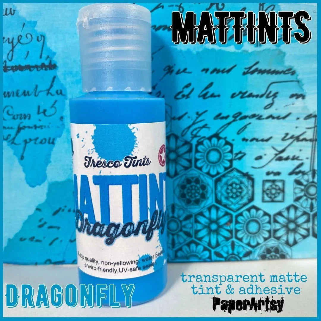 Paper Artsy Dragonfly Mattint Fresco Tints