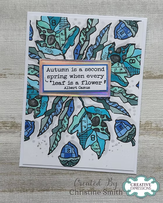 Woodware -Leaves - Clear Stamp Set