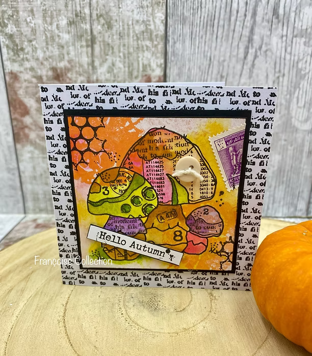 Woodware - Texture Samples - A6 Clear Stamp Set