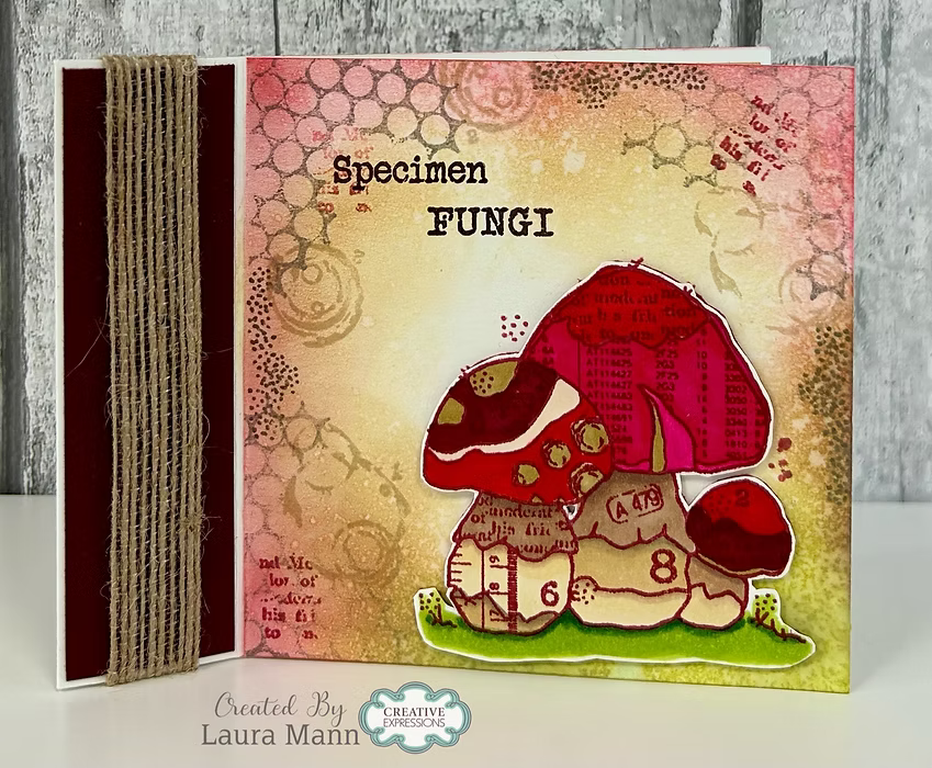 Woodware - Texture Samples - A6 Clear Stamp Set