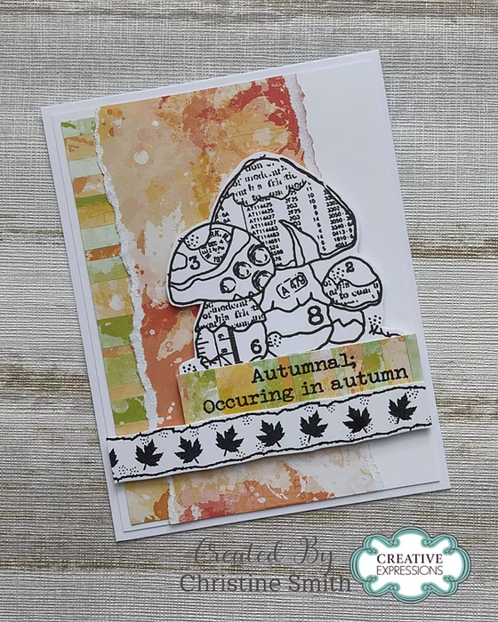 Woodware -Mushrooms - Clear Stamp Set