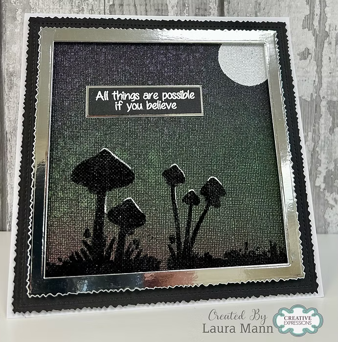 Woodware -Fungi Clear Stamp Set