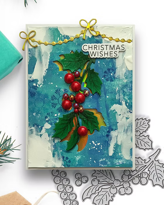 Poka Doodles Crafts - Craft Dies - Holly Berry