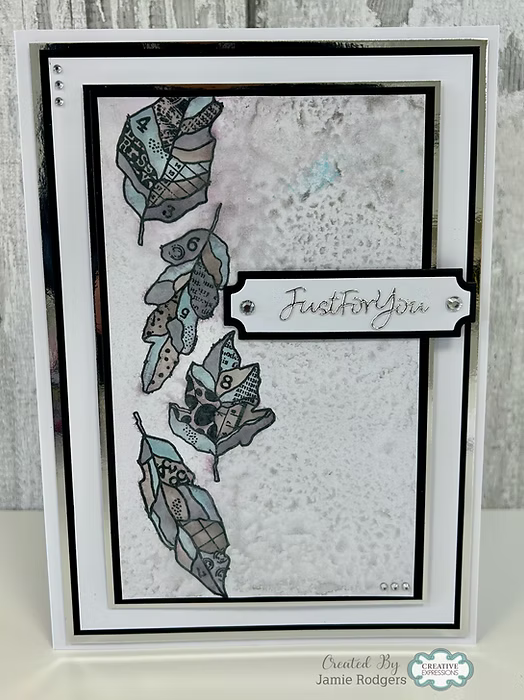 Woodware -Leaves - Clear Stamp Set