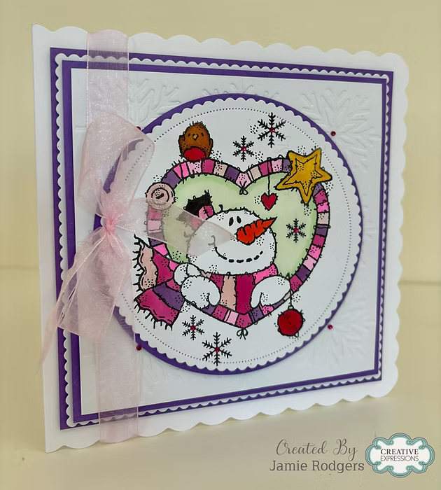 Woodware Craft Collection - Snowflake Shower