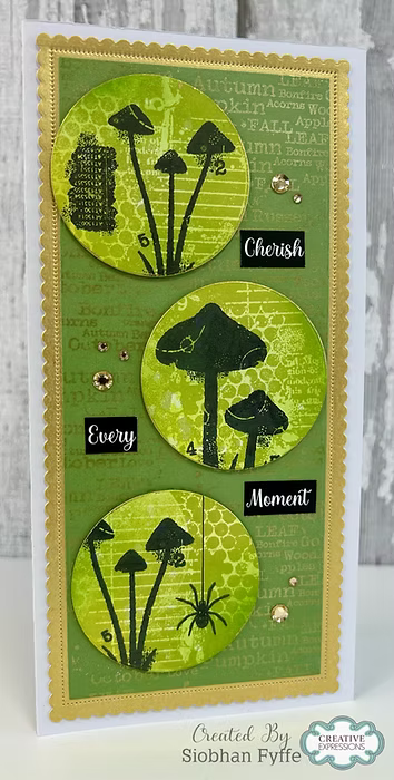 Woodware -Fungi Clear Stamp Set