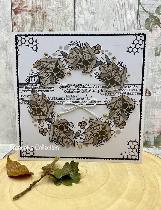 Woodware - Texture Samples - A6 Clear Stamp Set