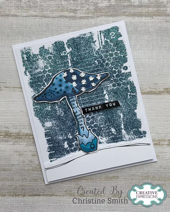 Woodware -Mushrooms - Clear Stamp Set