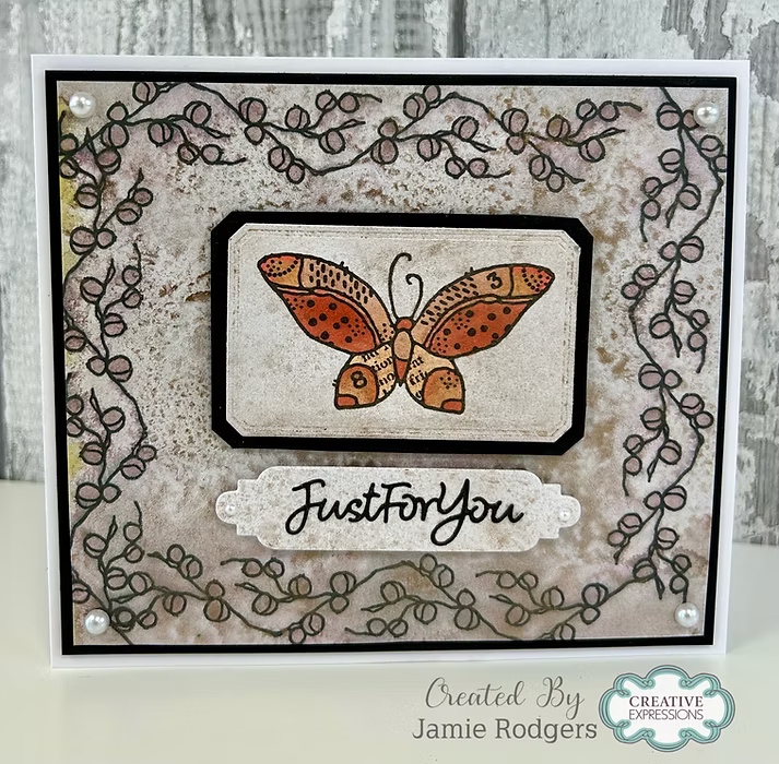 Woodware -Autumn Borders Clear Stamp Set