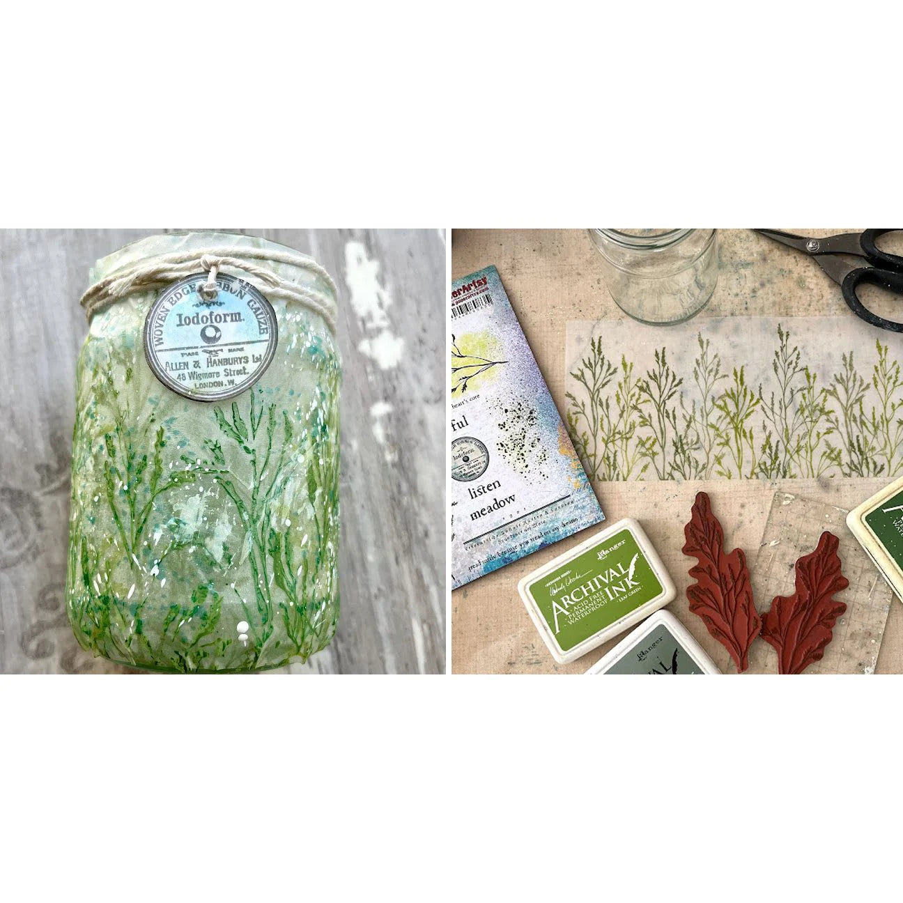 Eclectica³ Alison Bomber Pressed Grasses Edition 40
