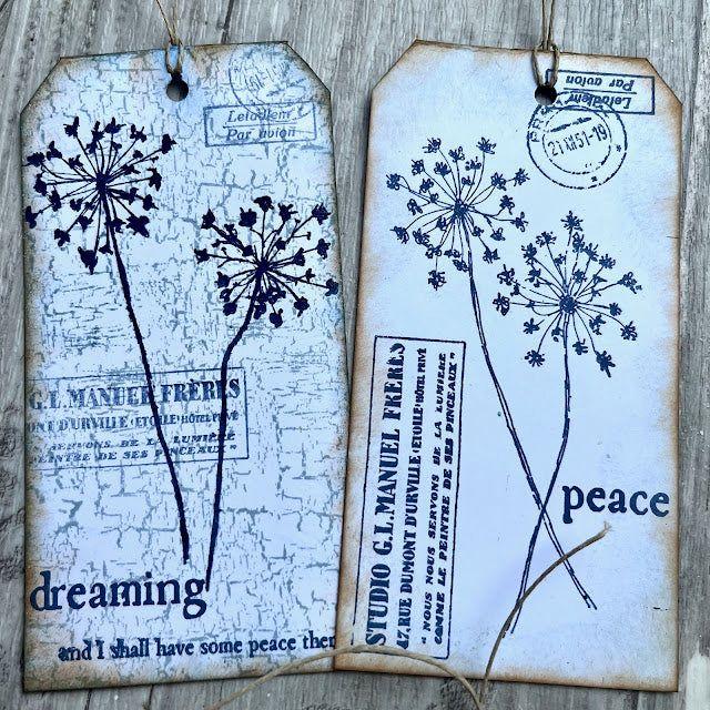 Eclectica³ Alison Bomber Pressed Grasses Umbels 41