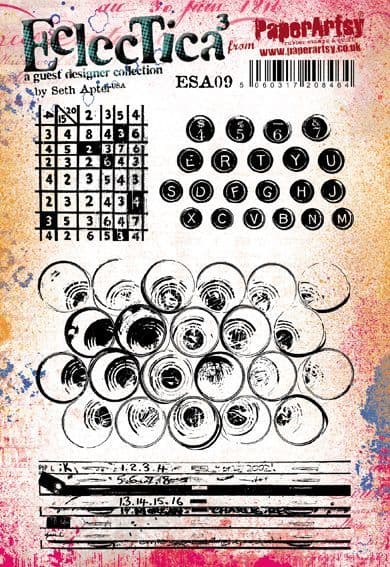 Eclectica³ Seth Apter Stamp Set 09