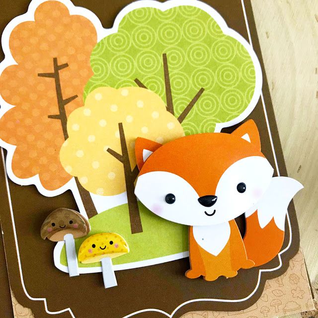 Doodlebug Design - Doodle Pops - Fox & Friends