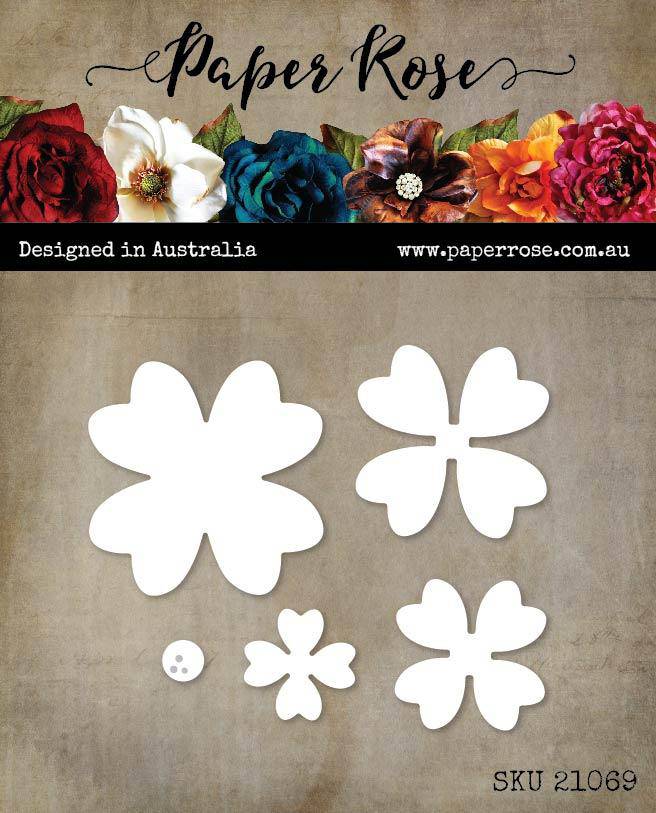 Paper Rose -  Metal Cutting Die - Eve Flower