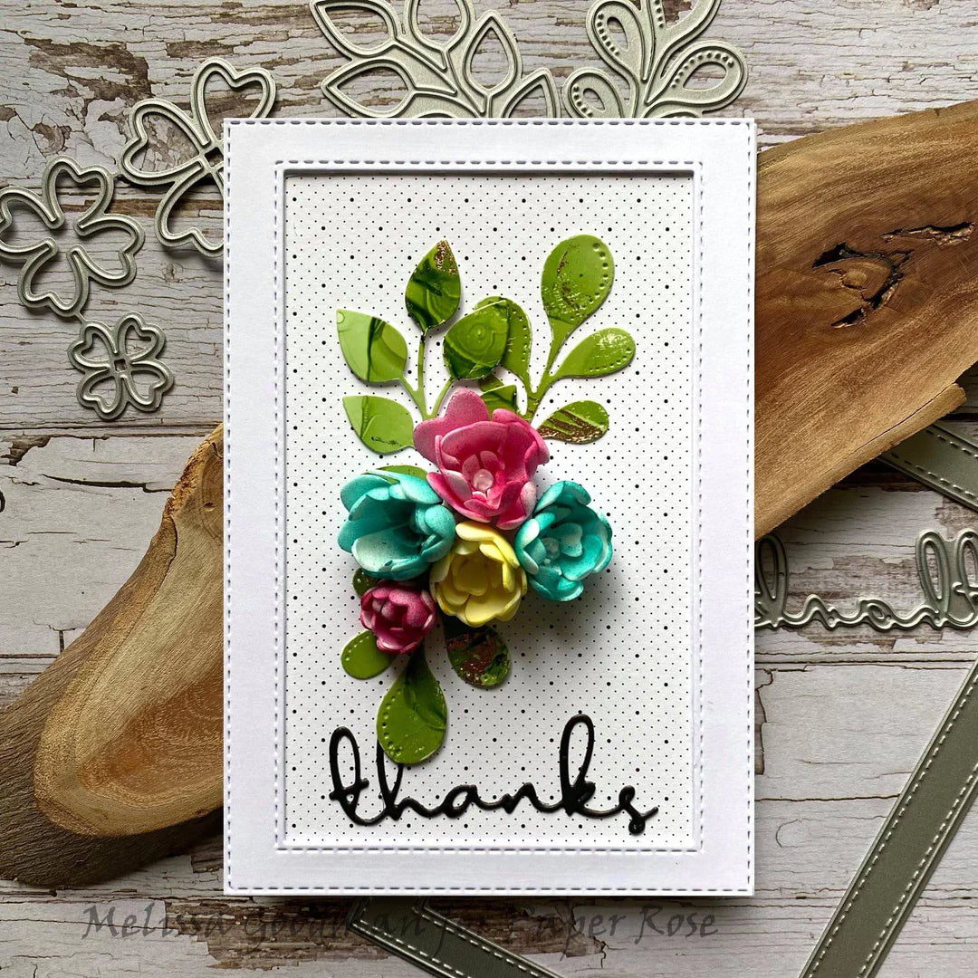 Paper Rose -  Metal Cutting Die - Eve Flower