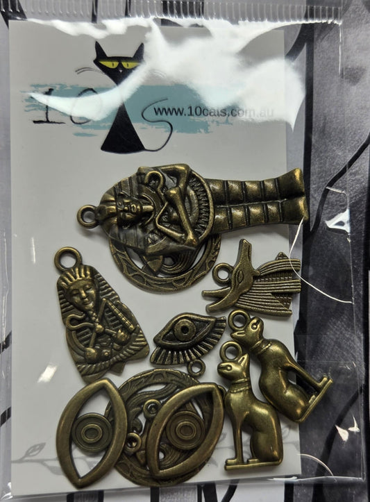 Metal Embellishments - A Hint Of Egypt