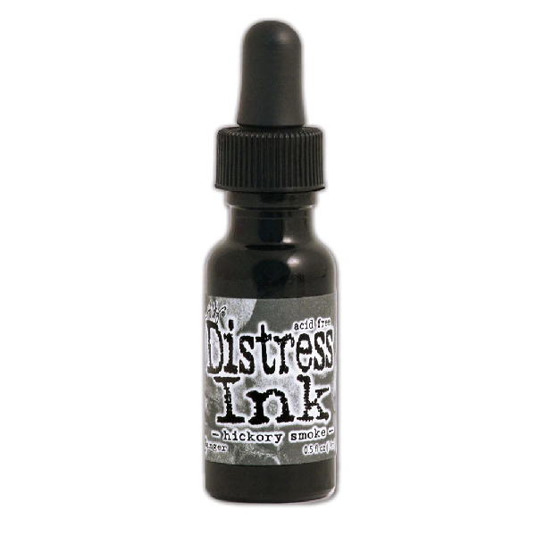 Tim Holtz Distress Ink Pad Re-Inker -  Hickory Smoke