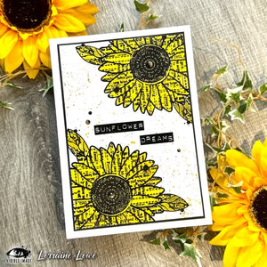Visible Image clear stamps - Sunflower Dreams