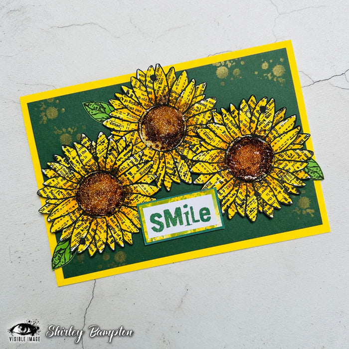 Visible Image clear stamps - Sunflower Dreams