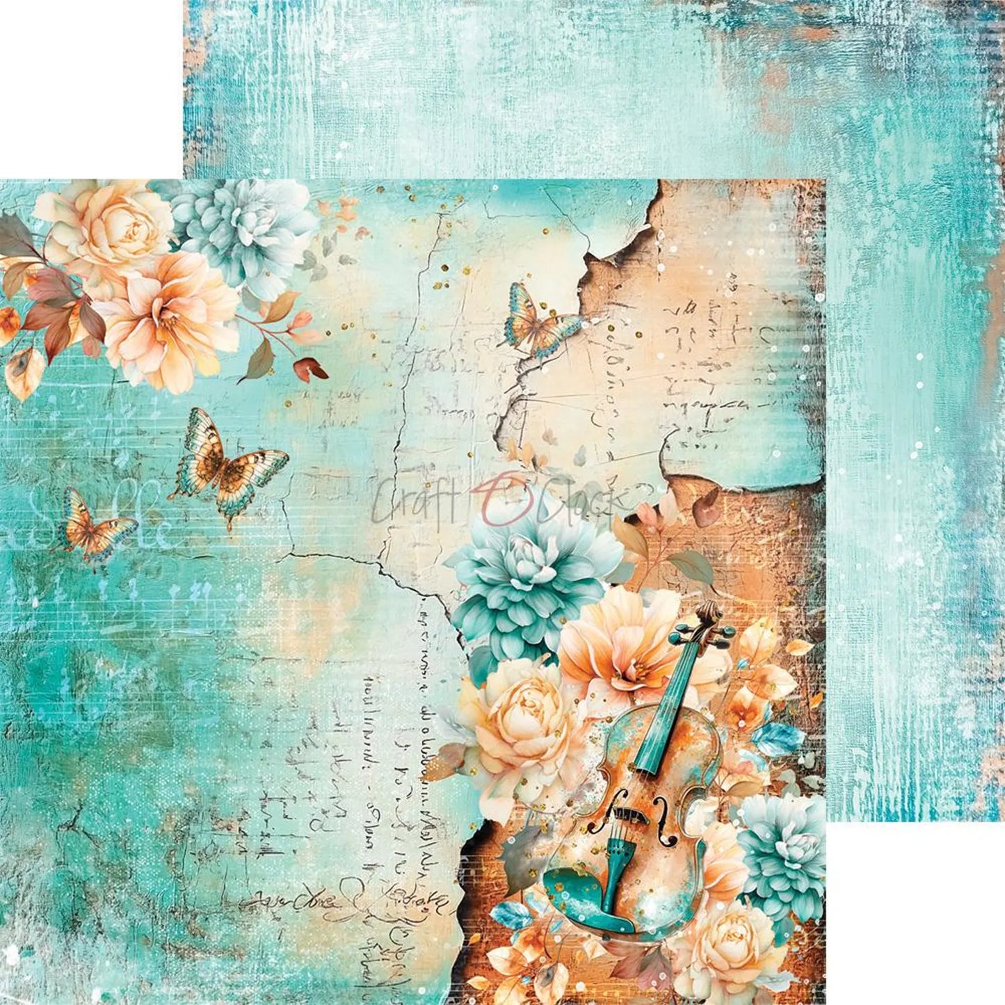 Craft O'Clock -  Vintage Heaven Mix 8"x 8" Paper Collection Pack