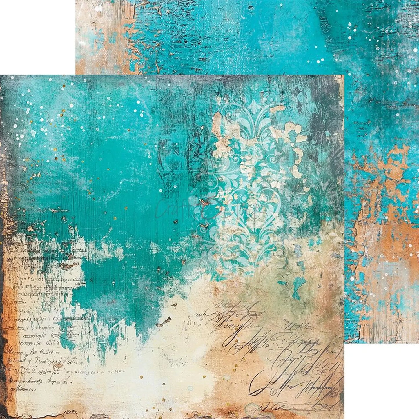 Craft O'Clock -  Vintage Heaven Mix 8"x 8" Paper Collection Pack