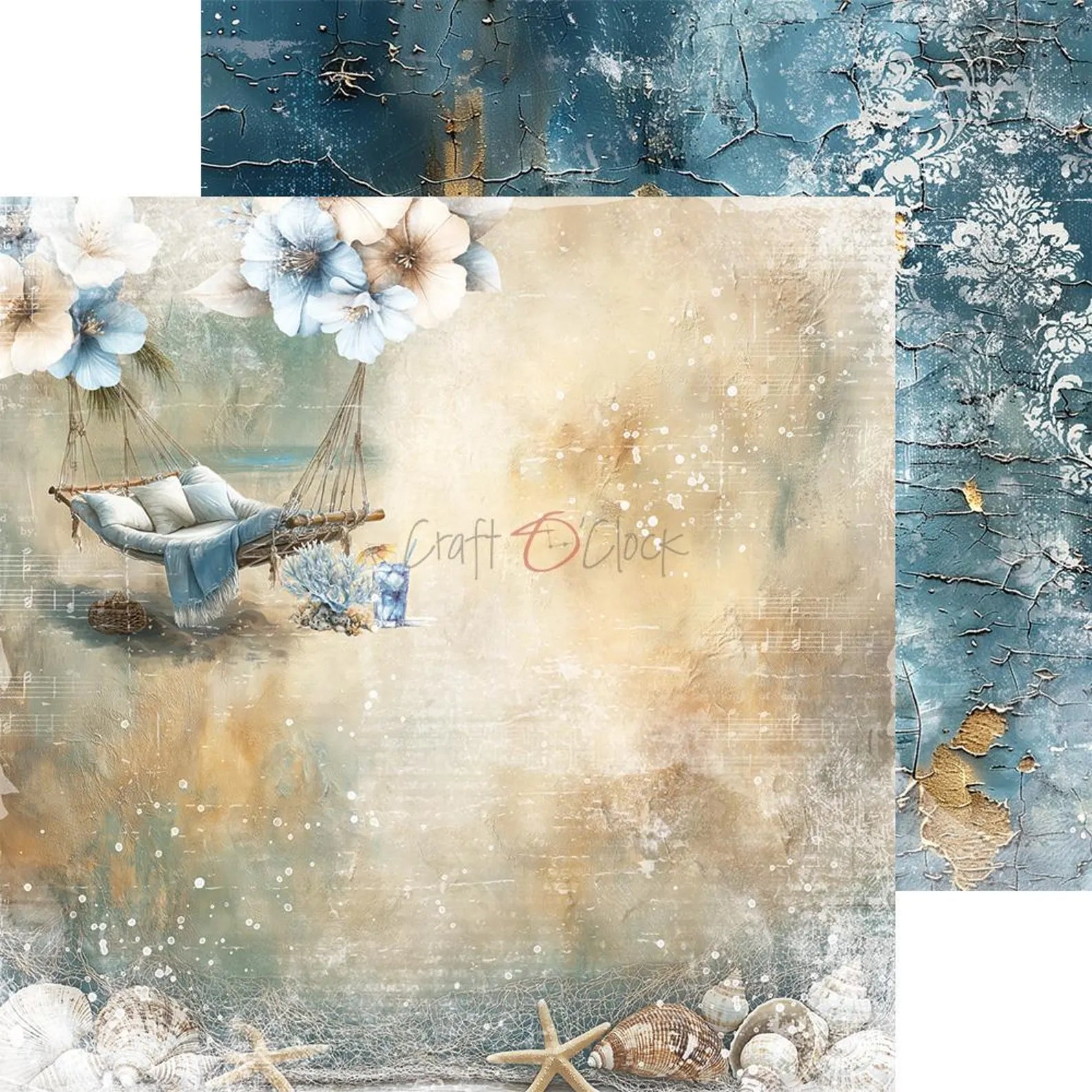 Craft O'Clock - Emerald Tales 8"x 8" Paper Collection Pack