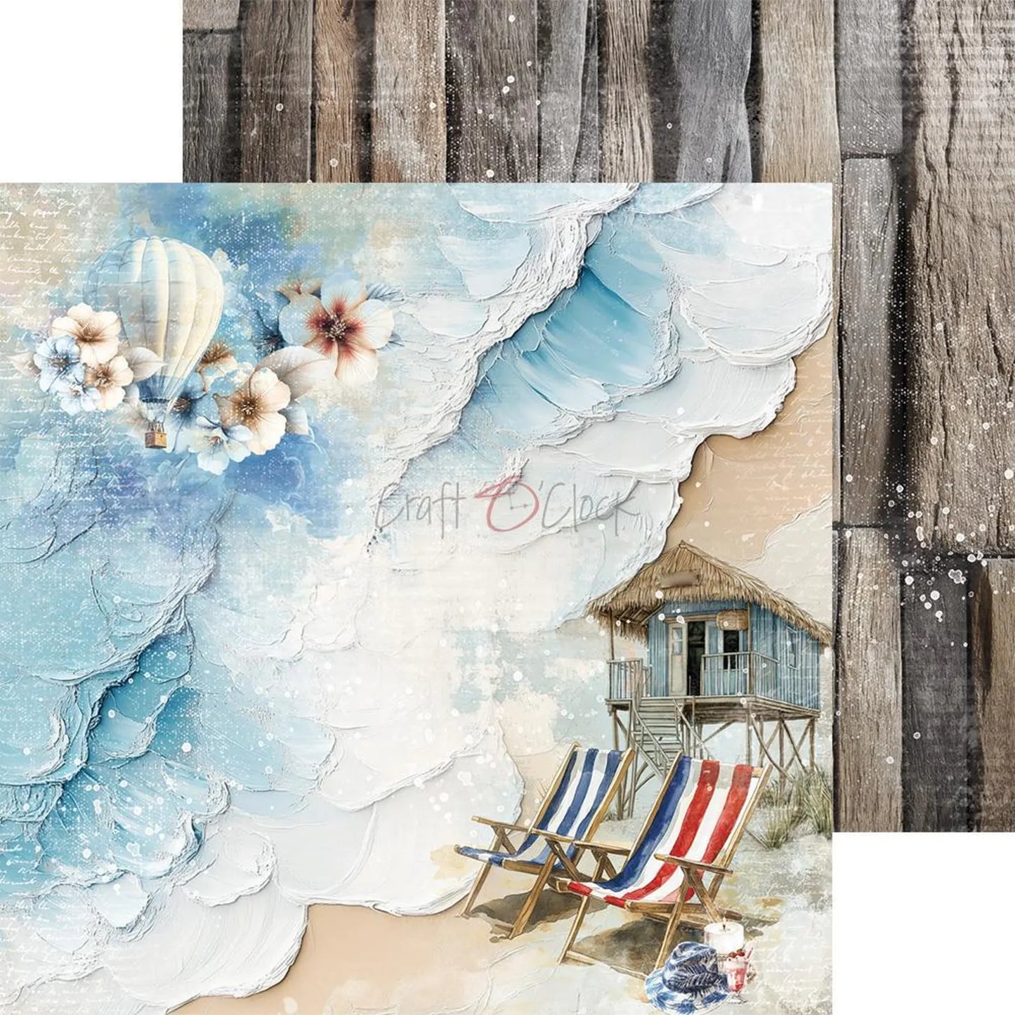 Craft O'Clock - Emerald Tales 8"x 8" Paper Collection Pack