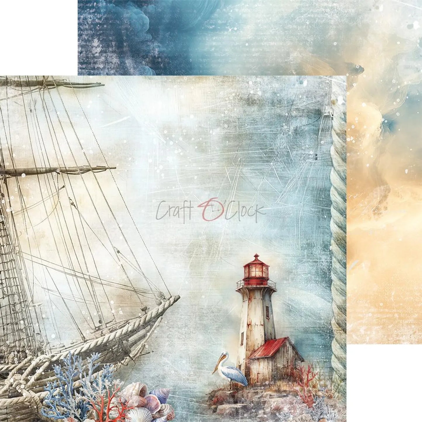 Craft O'Clock - Emerald Tales 8"x 8" Paper Collection Pack