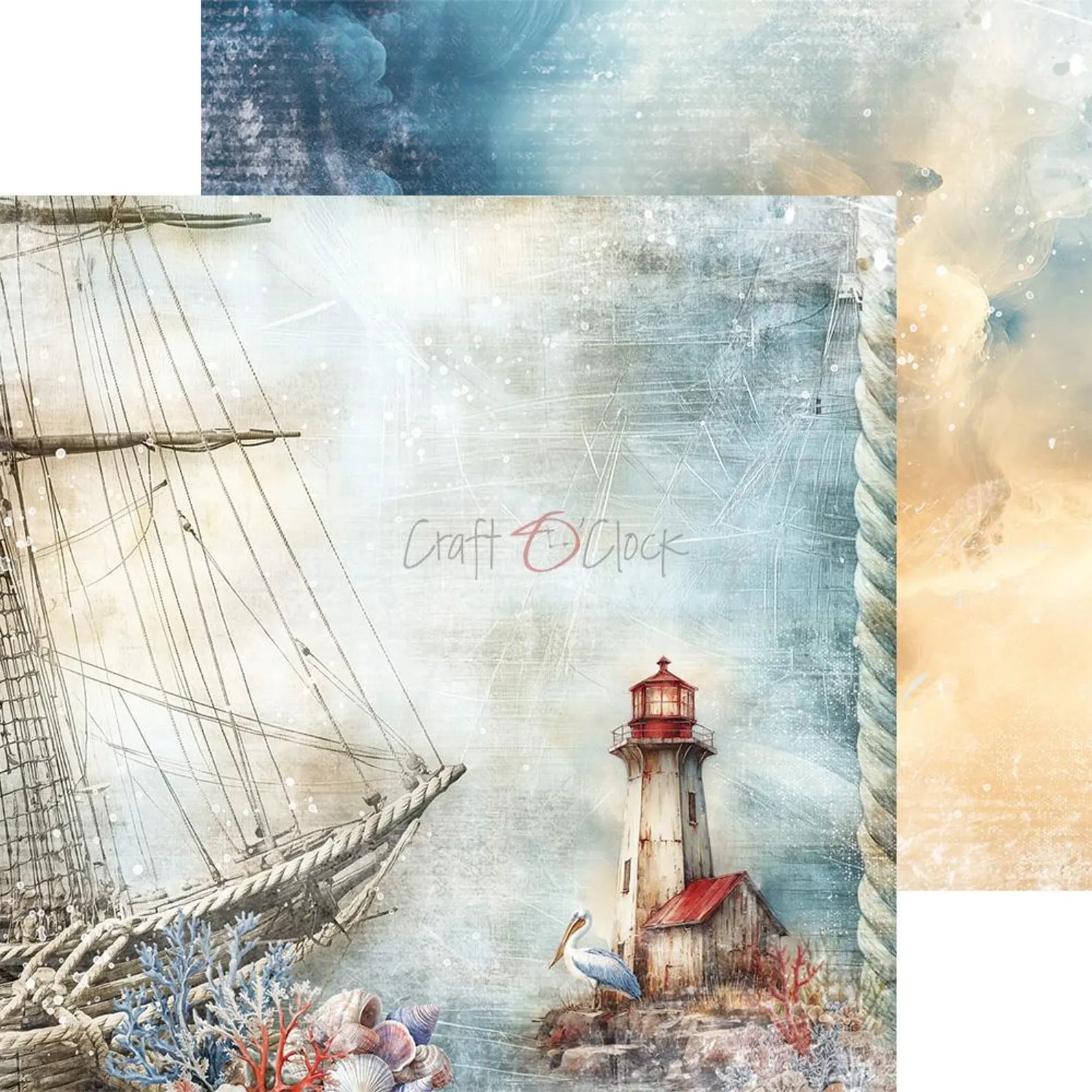 Craft O'Clock - Emerald Tales 8"x 8" Paper Collection Pack