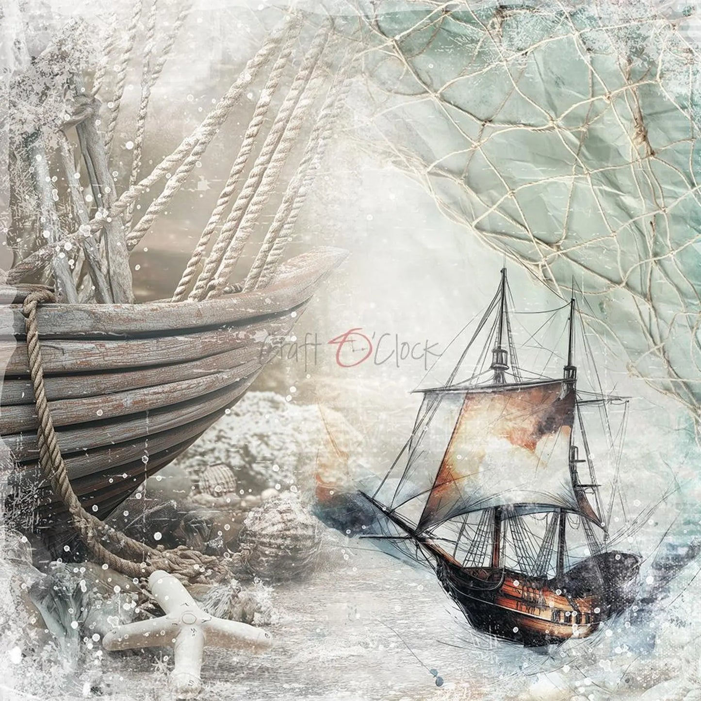 Craft O'Clock - Emerald Tales 8"x 8" Paper Collection Pack