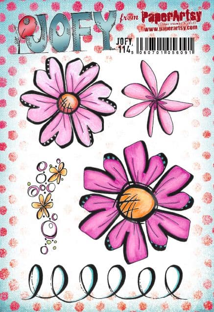 Paper Artsy - JOFY Stamp Set #114