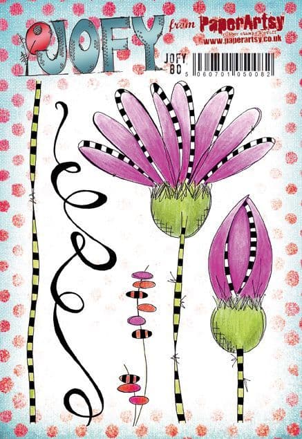Paper Artsy - JOFY Stamp Set #80