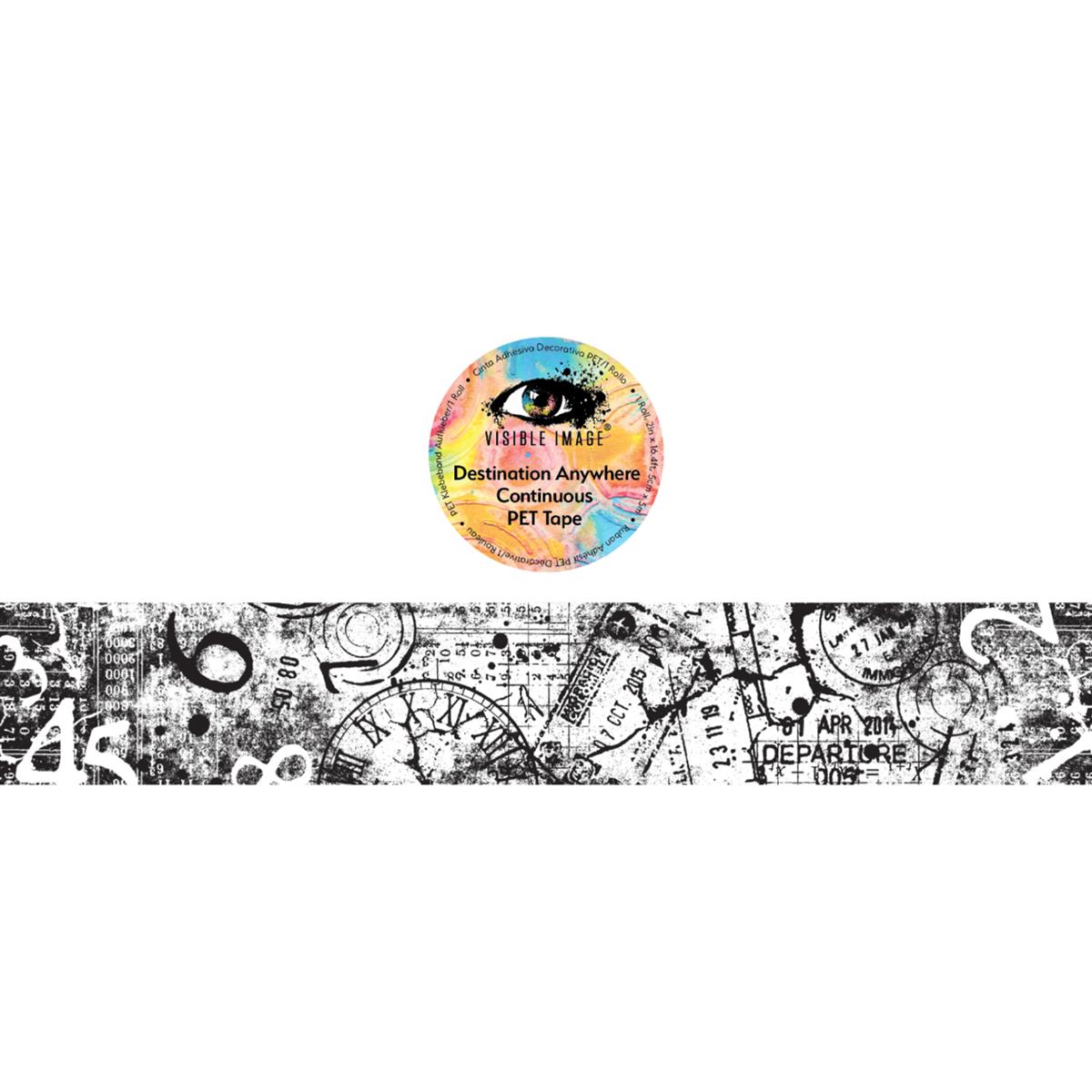 Visible Image - Pet Tape Destination Anywhere Continuous