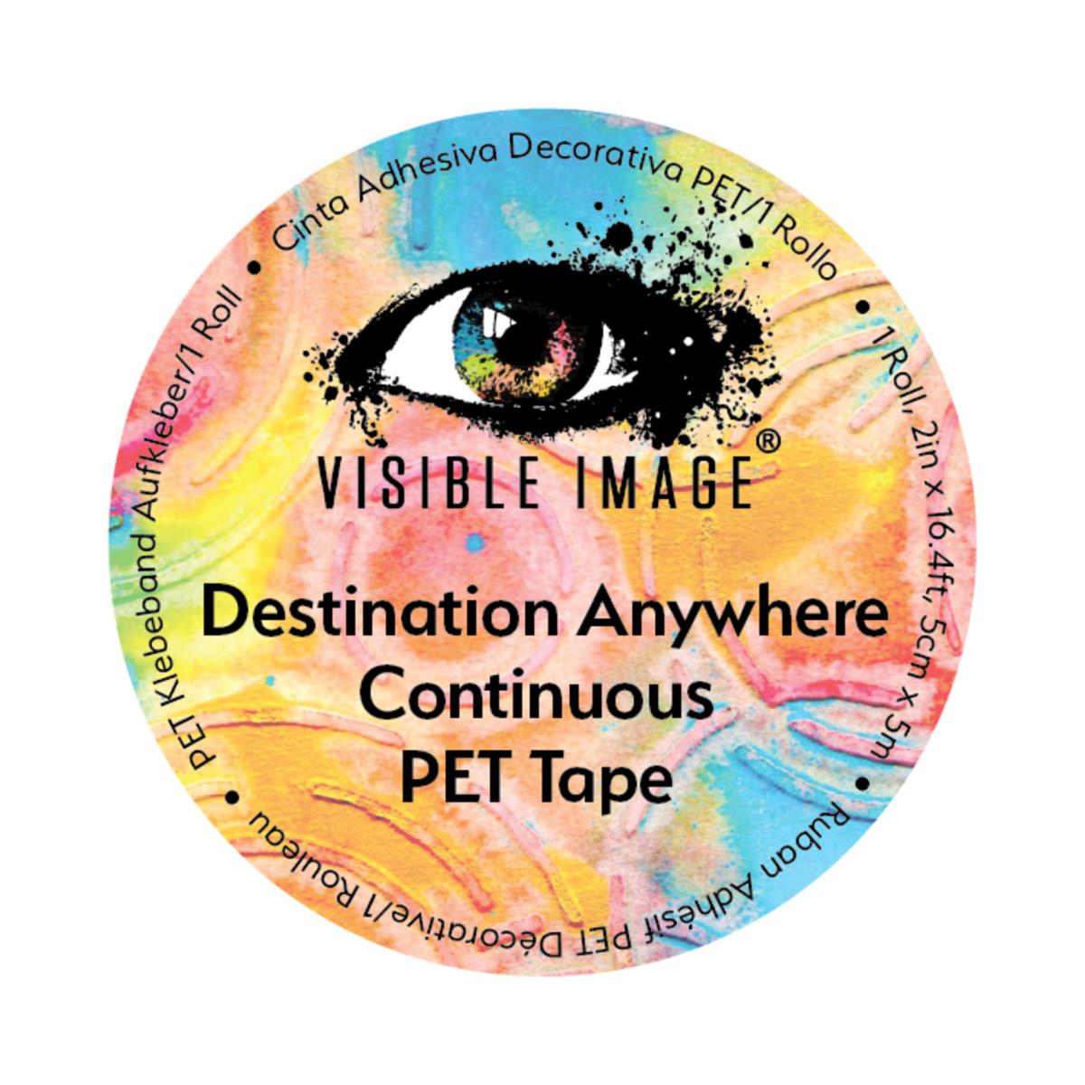 Visible Image - Pet Tape Destination Anywhere Continuous