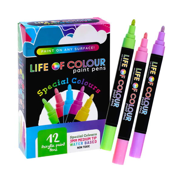 Life Of Colour Paint Pens - Special Colour