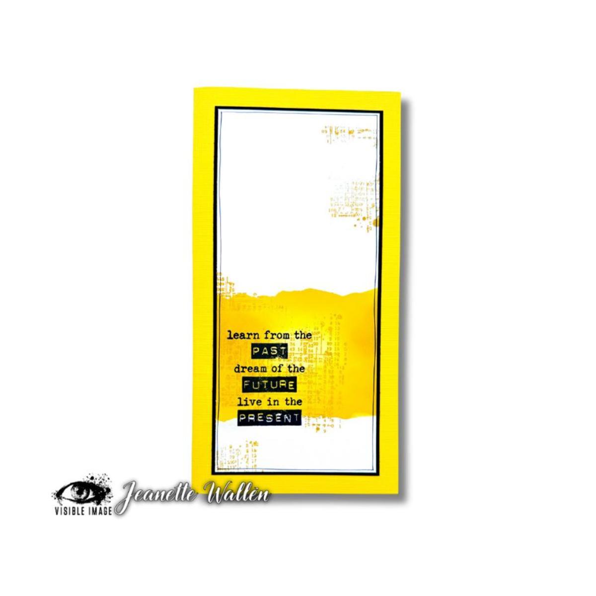 Visible Image clear stamps - Present Times