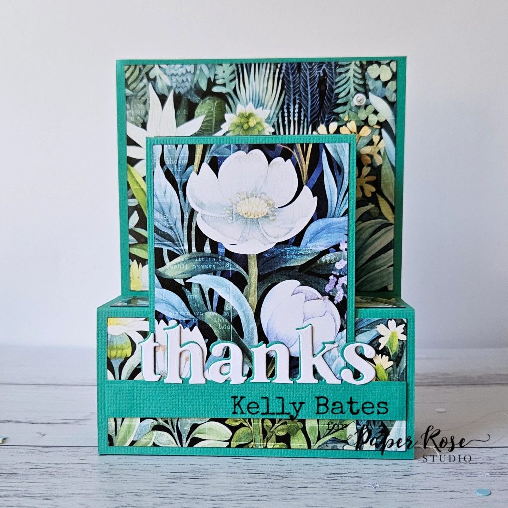 Paper Rose -Botanical Blooms -  12x12 Paper Collection