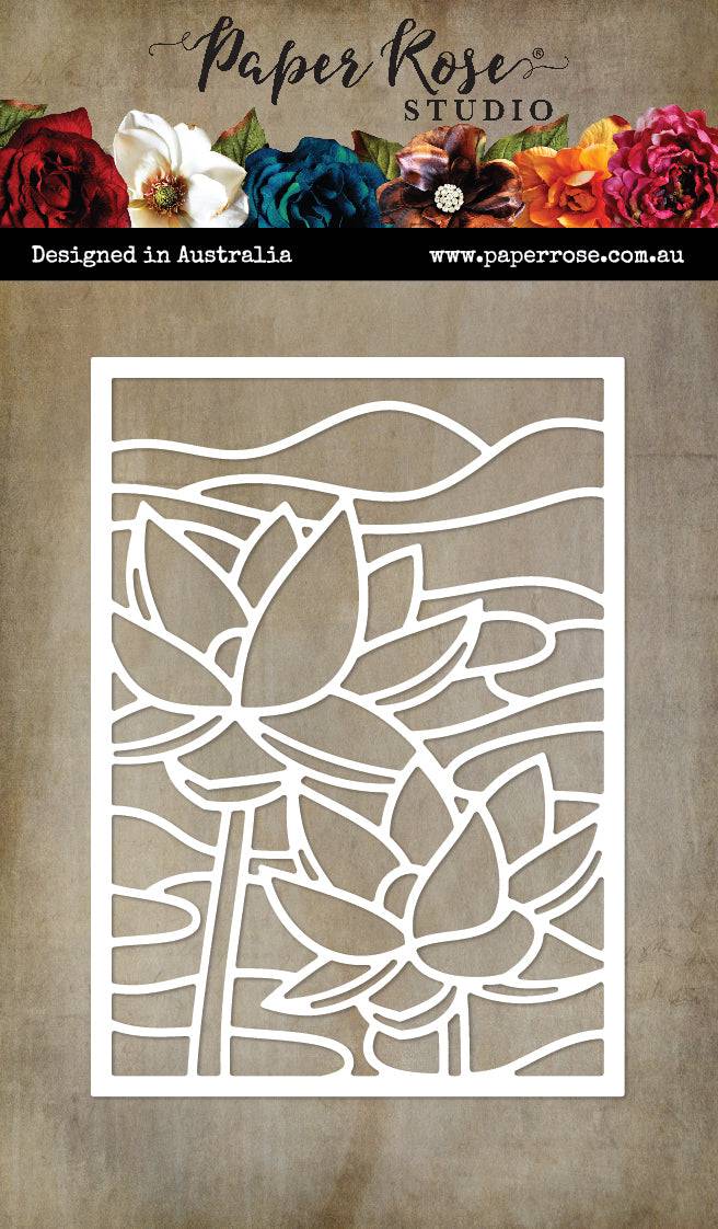 Paper Rose -  Metal Cutting Die - Mosaic Lotus