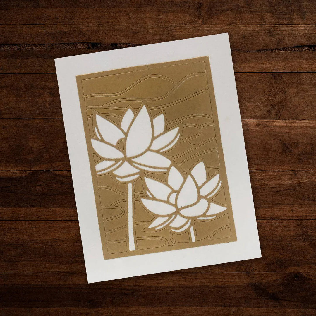 Paper Rose -  Metal Cutting Die - Mosaic Lotus