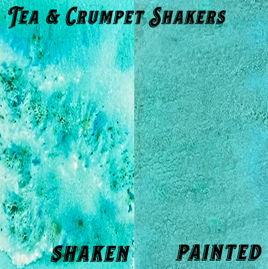 Lindy's - Lizzy’s Cuppa’ Tea Teal Starburst Shaker