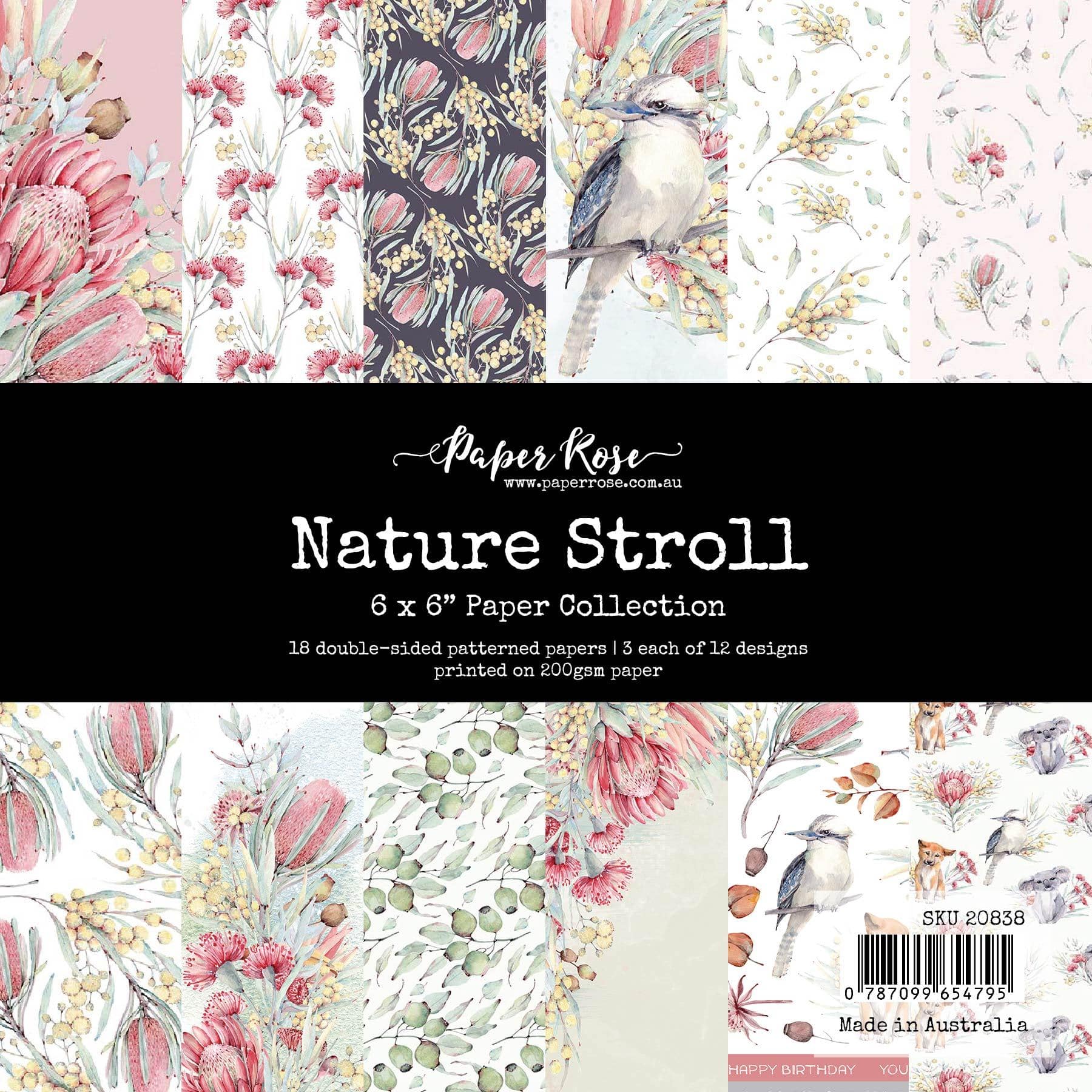 Paper Rose - Natures stroll 1.0 6x6 Paper Collection