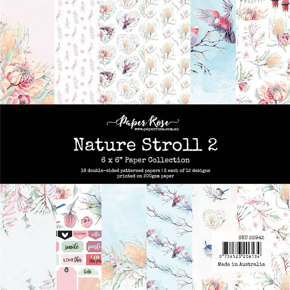 Paper Rose - Natures stroll 2.0 6x6 Paper Collection