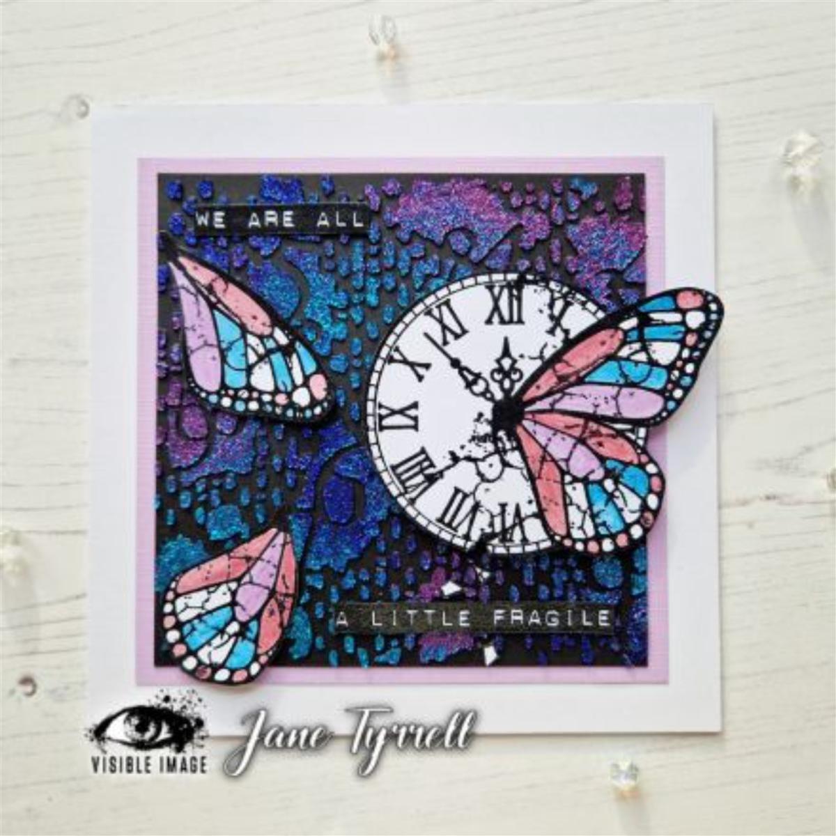 Visible Image Stencils - Mesh Numbers