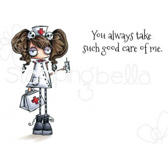 Stamping Bella -  Cling Stamps - Oddball Nurse