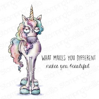 Stamping Bella -  Cling Stamps - Oddball Unicorn