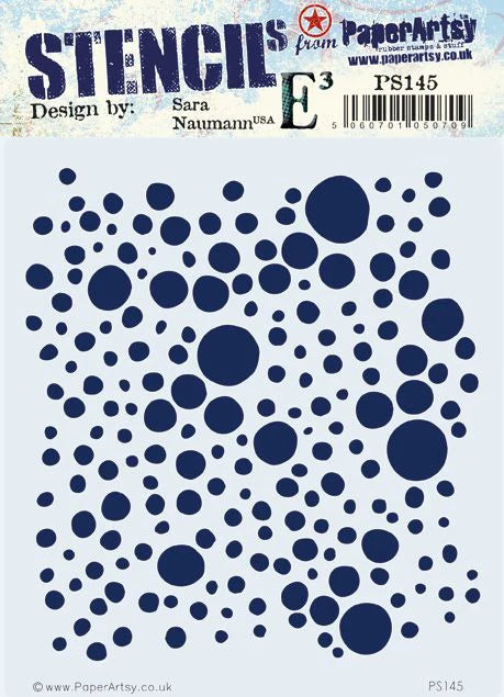 Paper Artsy - Sara Naumann -  PS145  Stencil